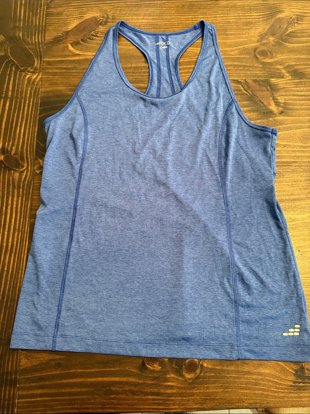 BCG Athletic Racerback Tank Top - Blue
